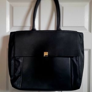 A New Day Lg. Blk. Laptop Tote